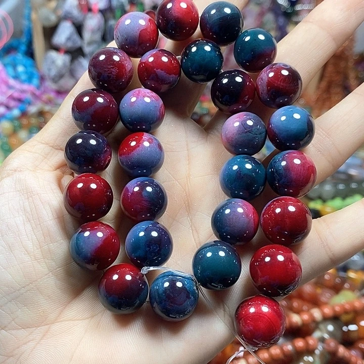 玛瑙/玉髓未镶嵌珠宝半成品玛瑙卡14mm