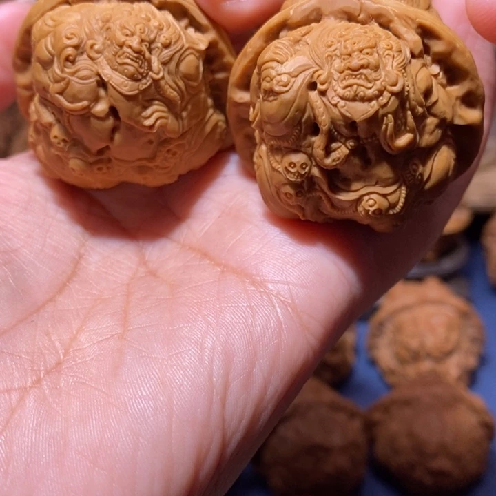 【闪购商品】手串/手链核桃青*大黑天