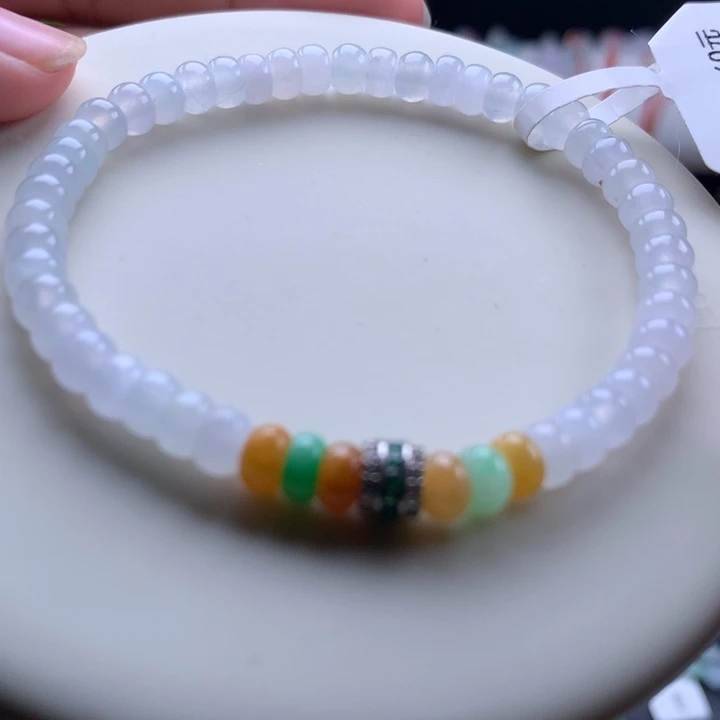 未镶嵌手串翡翠卡