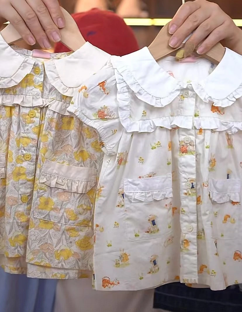 夏季套装组合PM8850/5221516 黄花娃娃衫