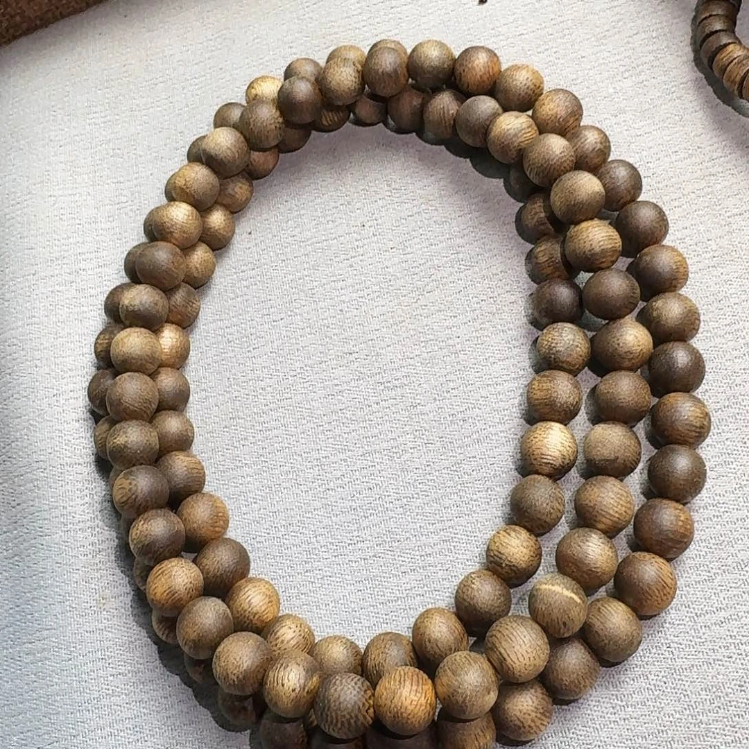 沉香香囊沉香156马泥涝圆珠多圈卡08发一沉水级