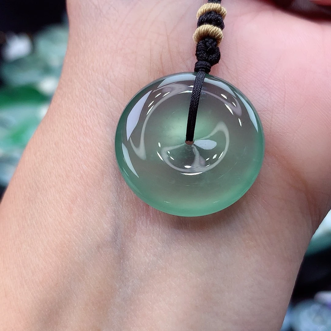 颈饰未镶嵌翡翠编号72尺寸23-5.9