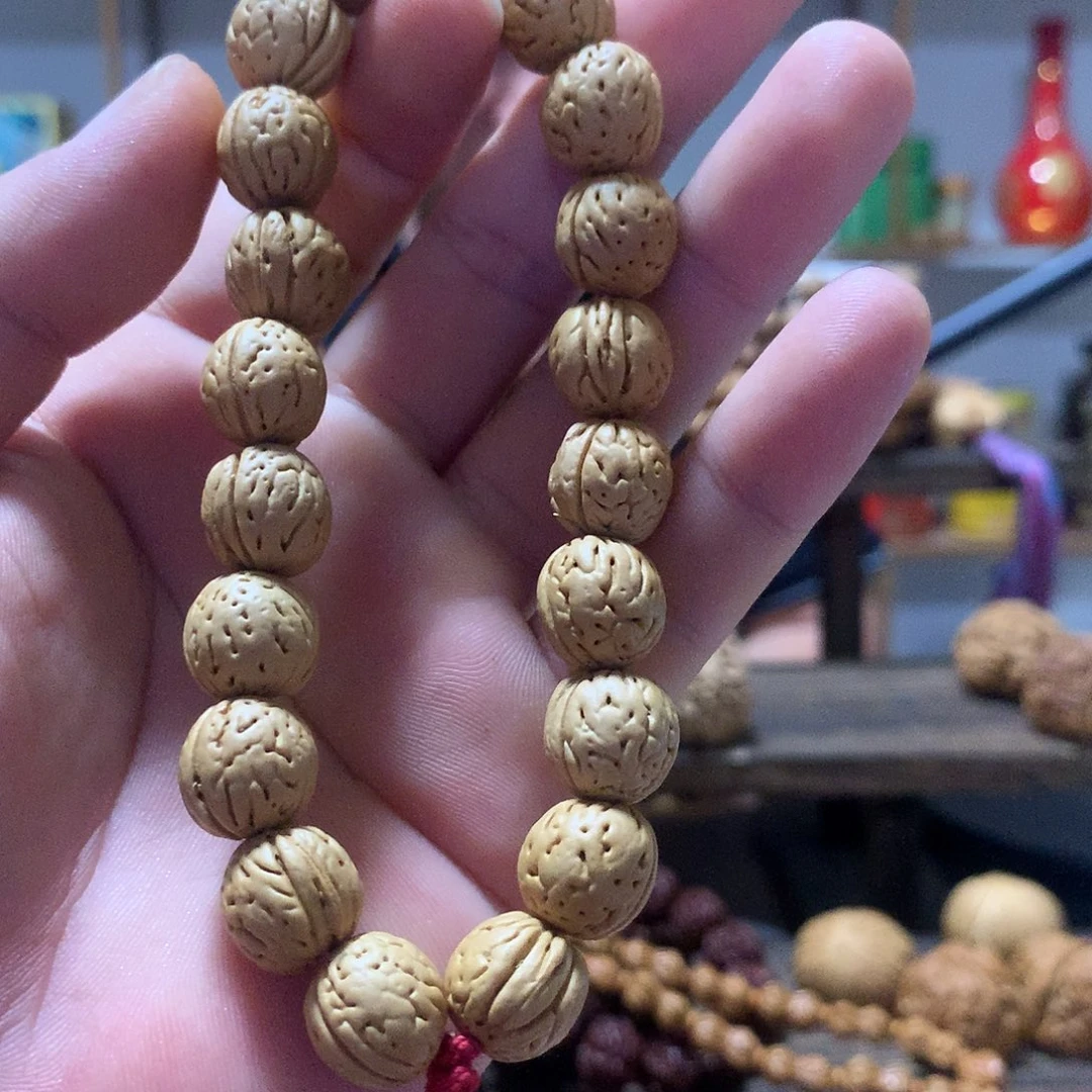 桃核手串海**川小金豆桃核手串