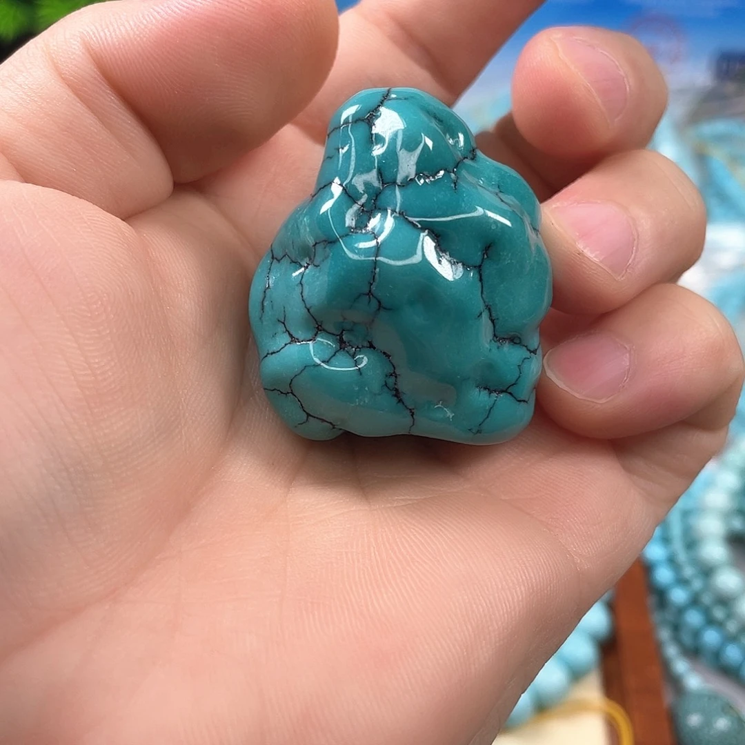 绿松石未镶嵌颈饰