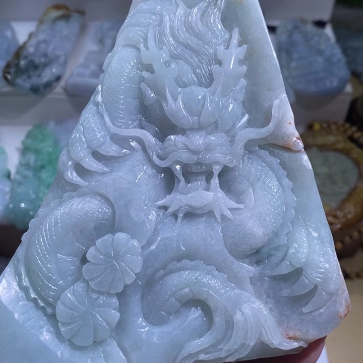 【闪购商品】颈饰未镶嵌翡翠龙牌
