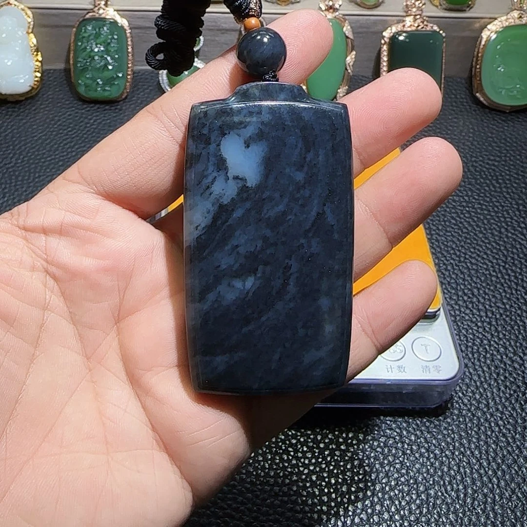 和田玉（白玉）挂件未镶嵌沧*