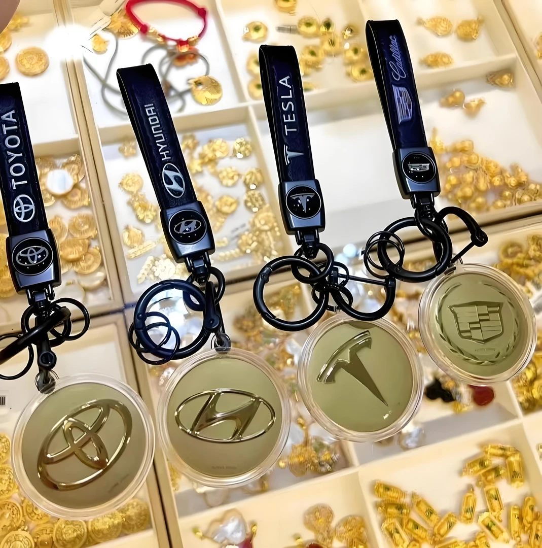 水贝新款 车标LOGO新款钥匙扣送男友送爸爸实用礼物