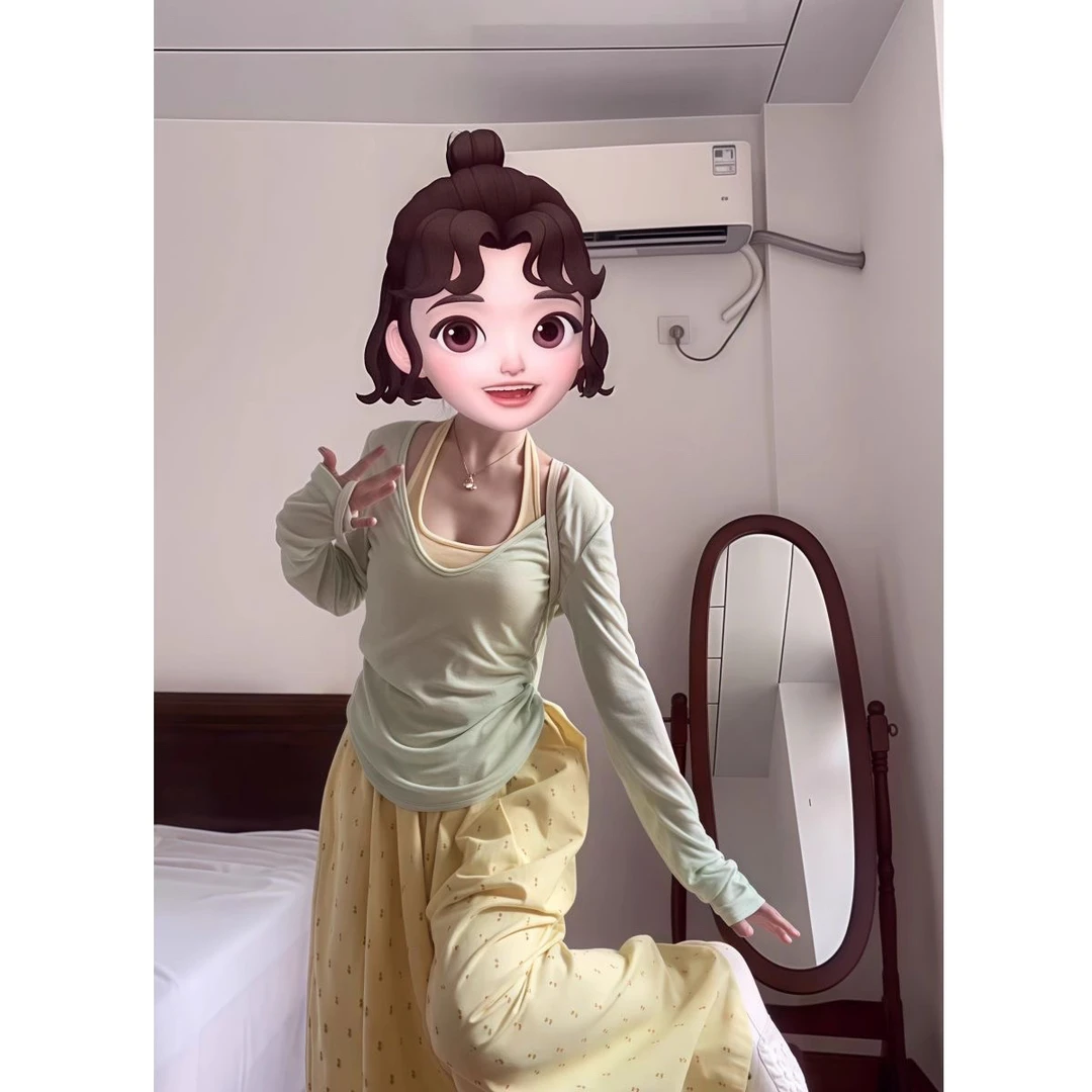 夏季时尚两件套装防晒衣宽松辣妹长袖T恤上衣罩衫内搭吊带背心女