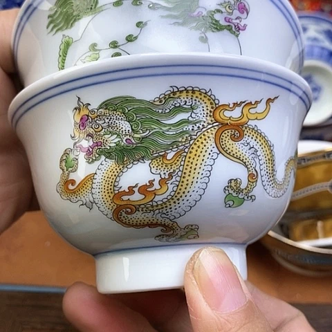 景德镇陶瓷藏式茶碗