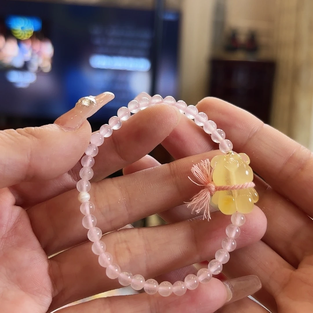 未镶嵌颈饰琥珀琥珀