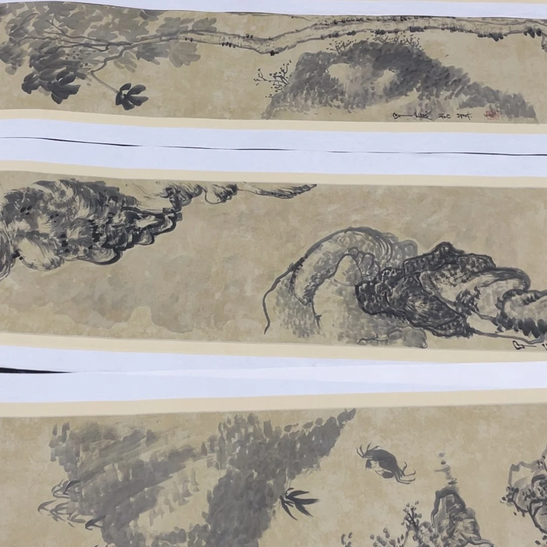 国画三绘画作品李君美侯