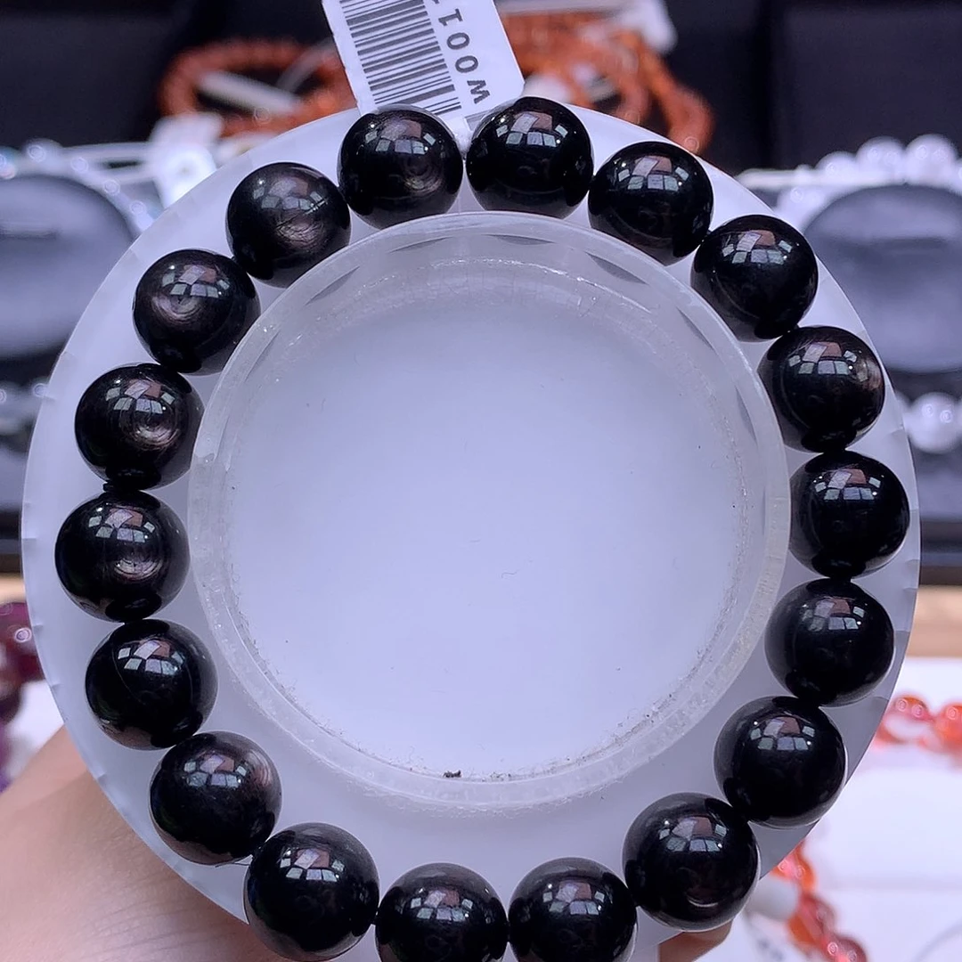 未镶嵌手串水晶金运石