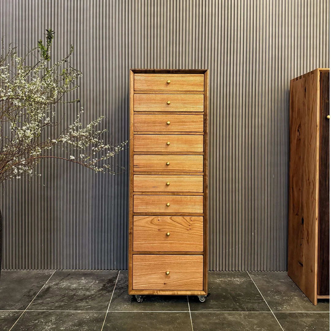 【一木工坊】实木大斗柜