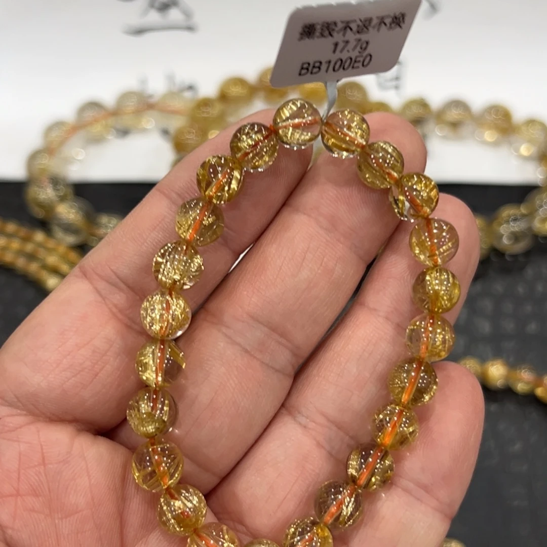 未镶嵌水晶手链b44钛晶