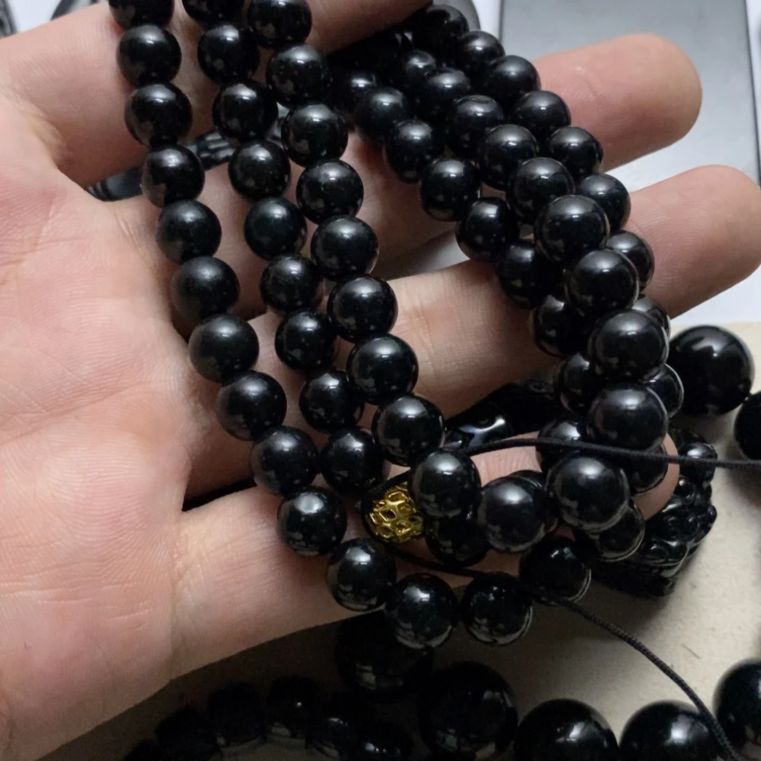 翡翠未镶嵌项链项链8.4