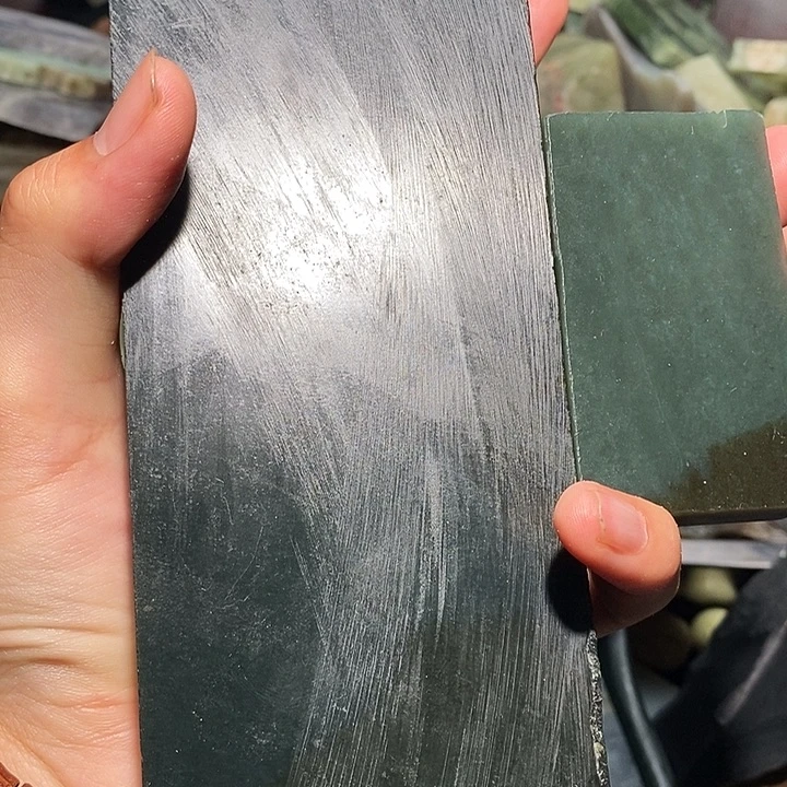 未镶嵌和田玉（青玉）珠宝半成品
