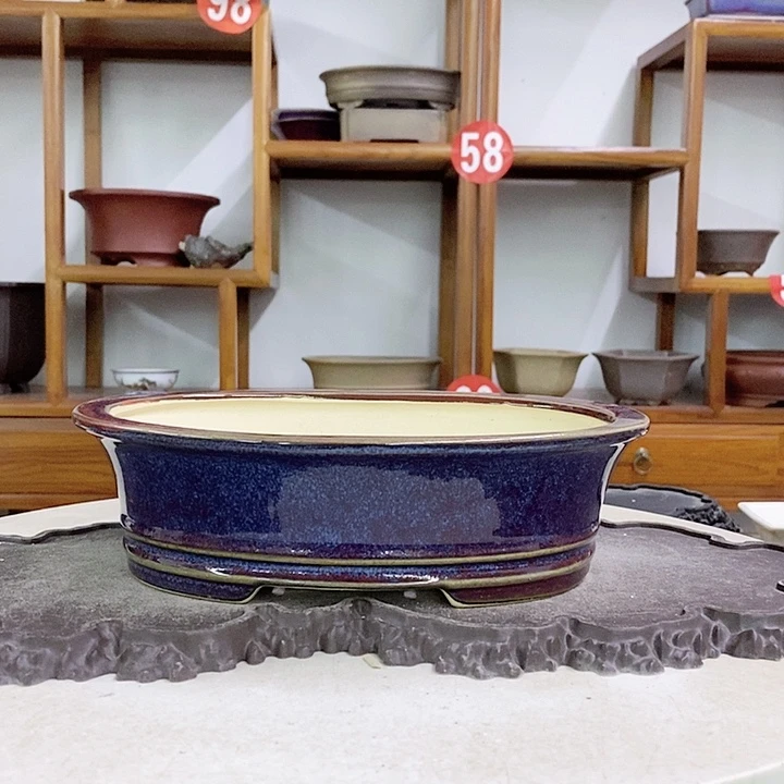 紫砂花盆子*瑕疵6.5-23-18。。。