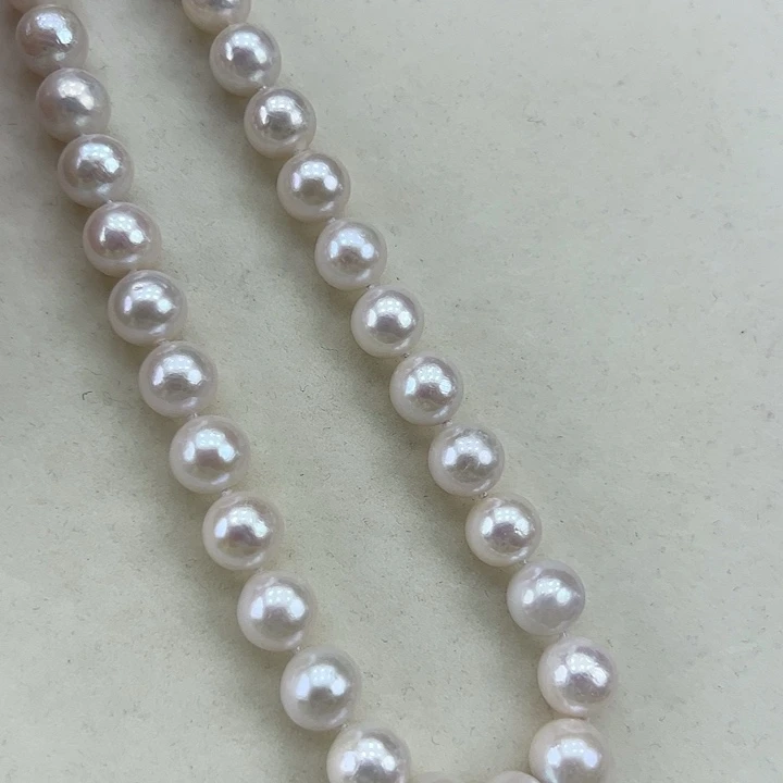 淡水珍珠银S925镶嵌颈饰➕10-11极光炫彩