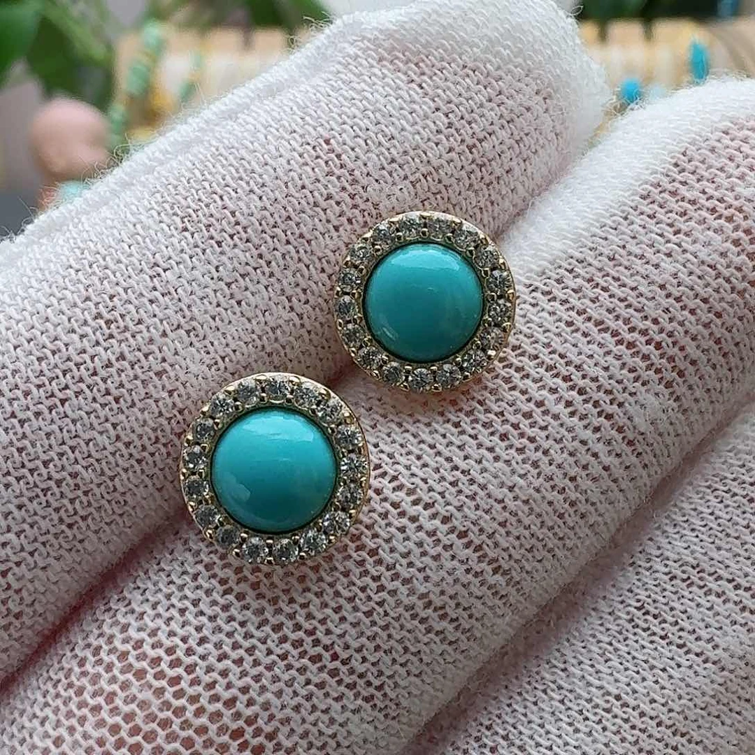 绿松石珠宝奇石未镶嵌