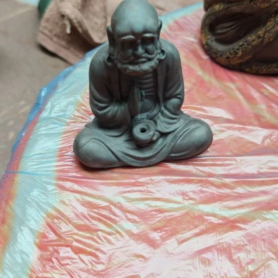 一***遥宜兴紫砂小达摩可盘可养