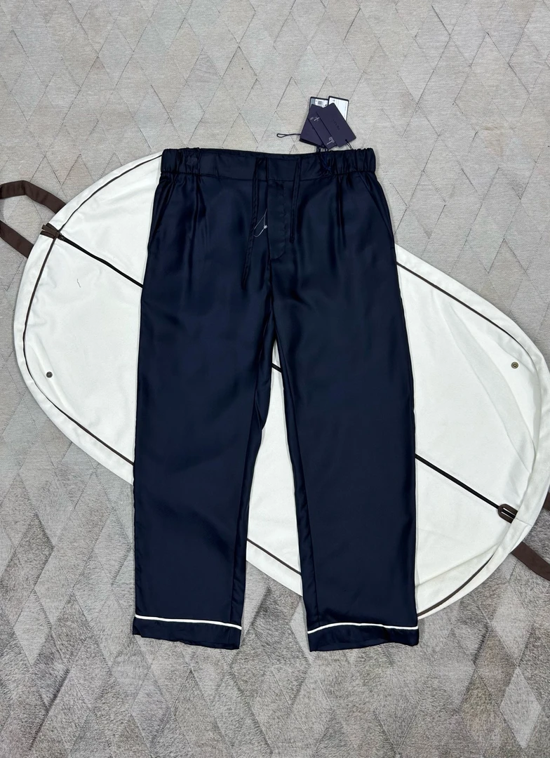 未使用 Prada/普拉达 133814 Prada桑蚕丝休闲裤
