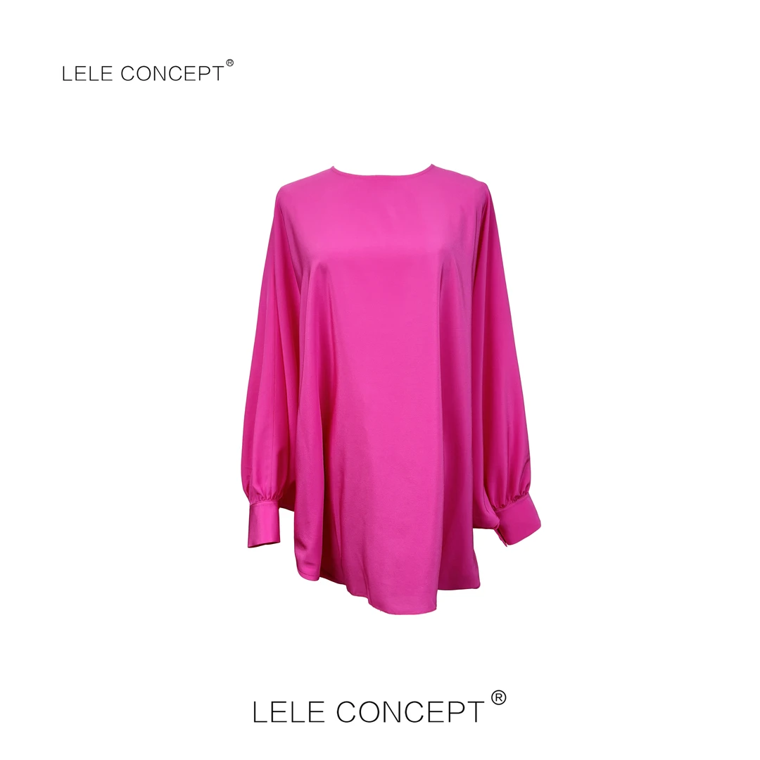 LELE CONCEPT丨时尚舒适百搭长袖蝙蝠衫S1051