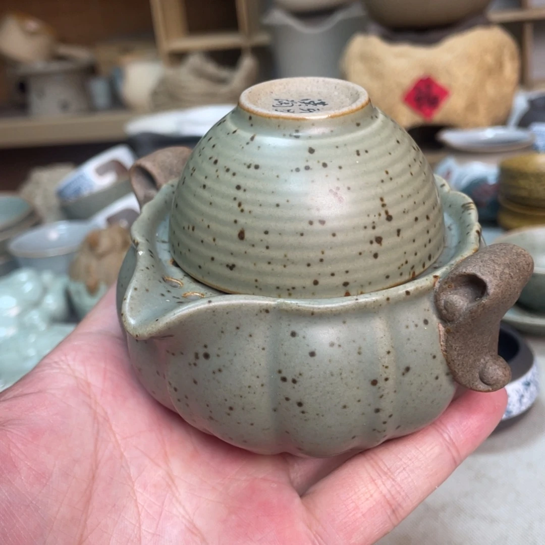 壶老段烧陶瓷茶器