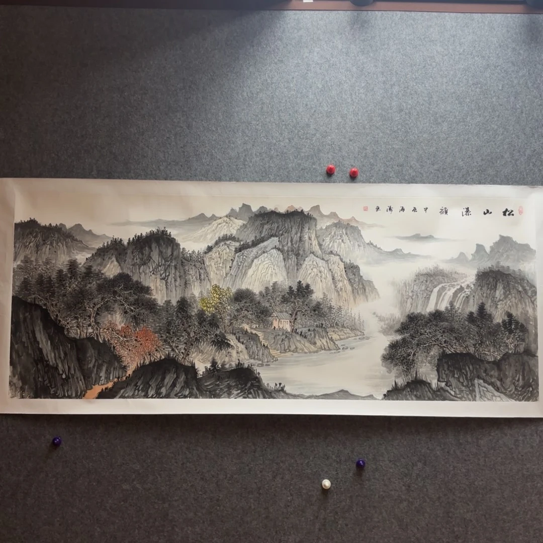 国画国画李海涛作品山水精品手绘