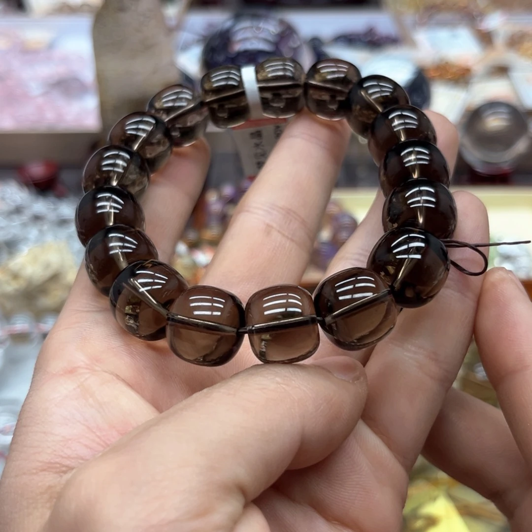 【闪购商品】水晶手链未镶嵌茶水晶