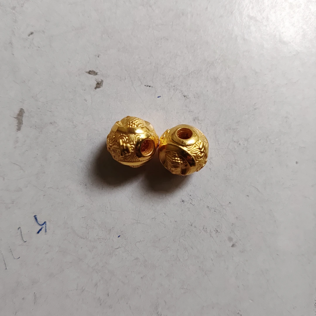 金元宝足金999貔貅珠子首饰