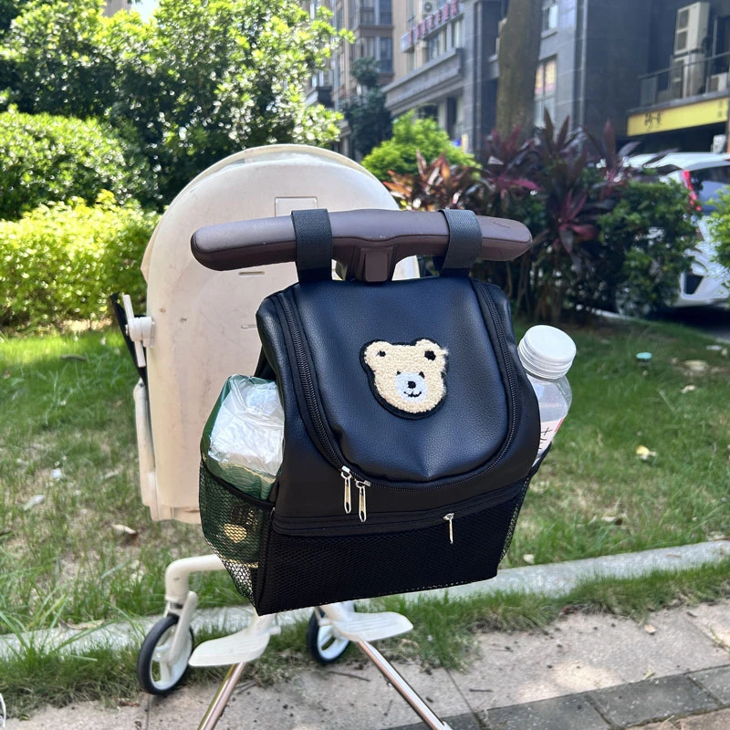 遛娃车挂包婴儿推车大容量挂包通用遛娃口袋车收纳置物袋童车挂包