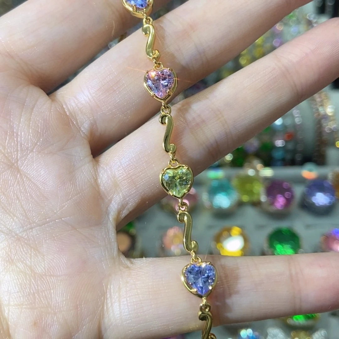 6锆石（处理）手链