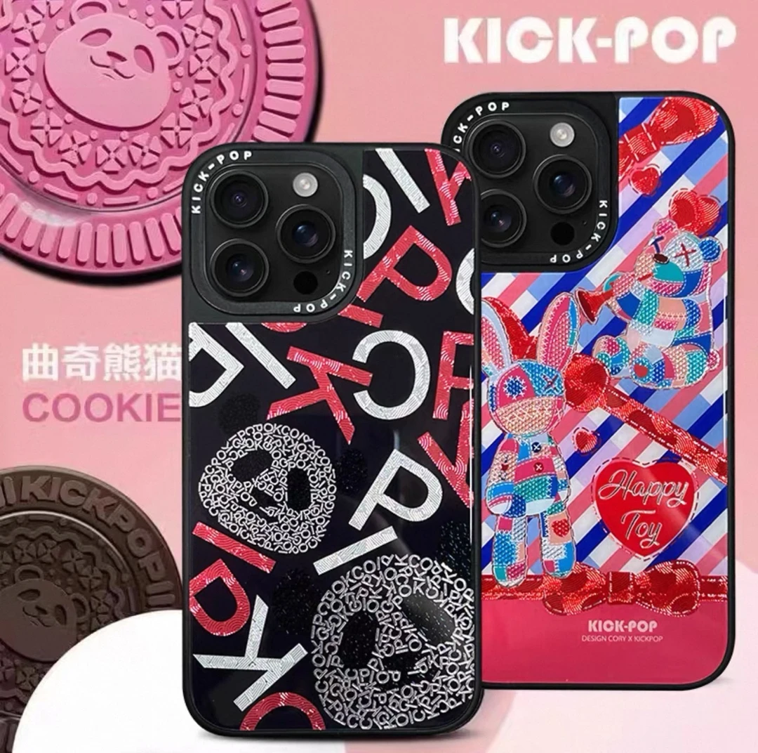 KICK-POP可可抱 数字熊猫珠穆朗玛峰系列手机壳 防摔 潮流
