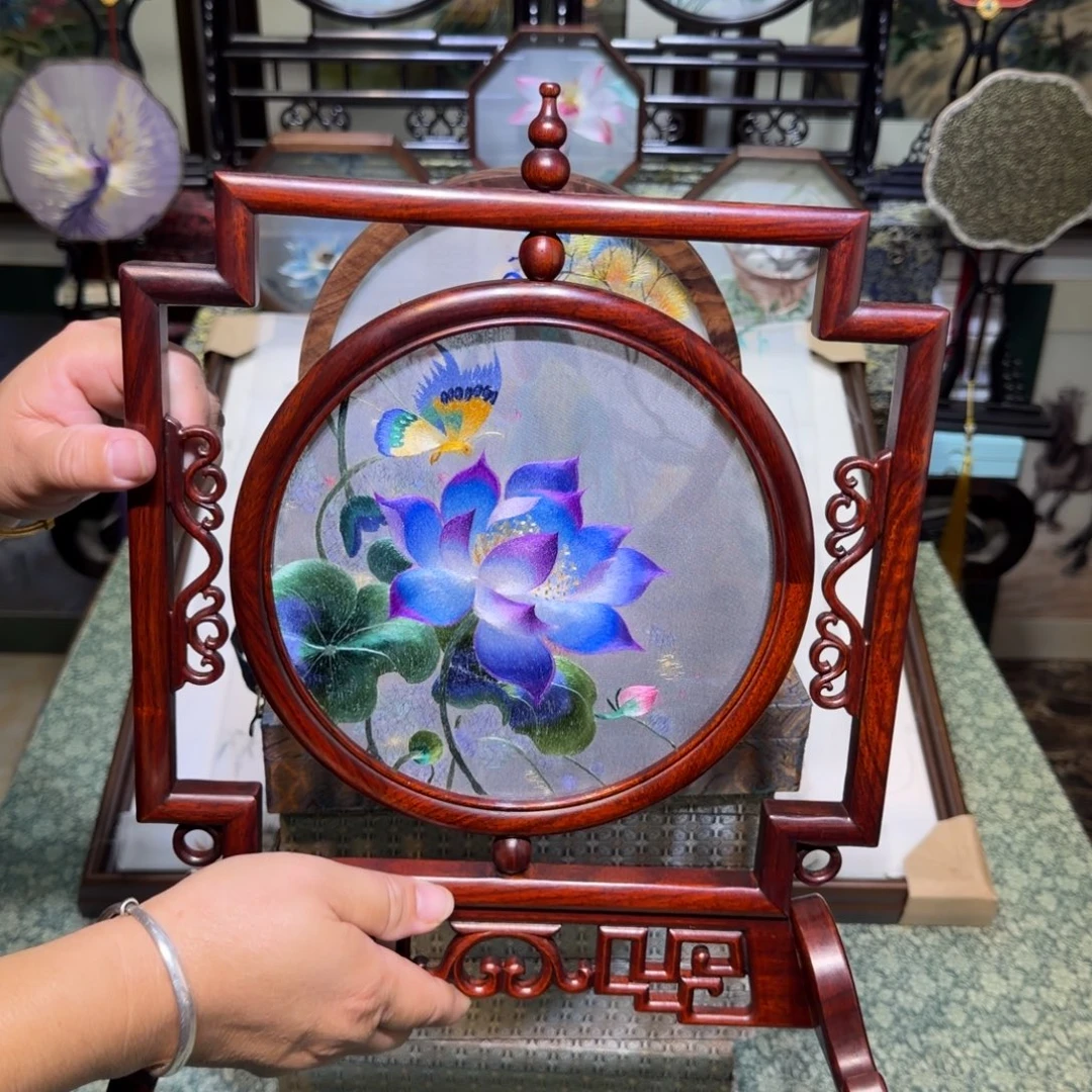 刺绣手工苏绣工艺制作技艺异色精品