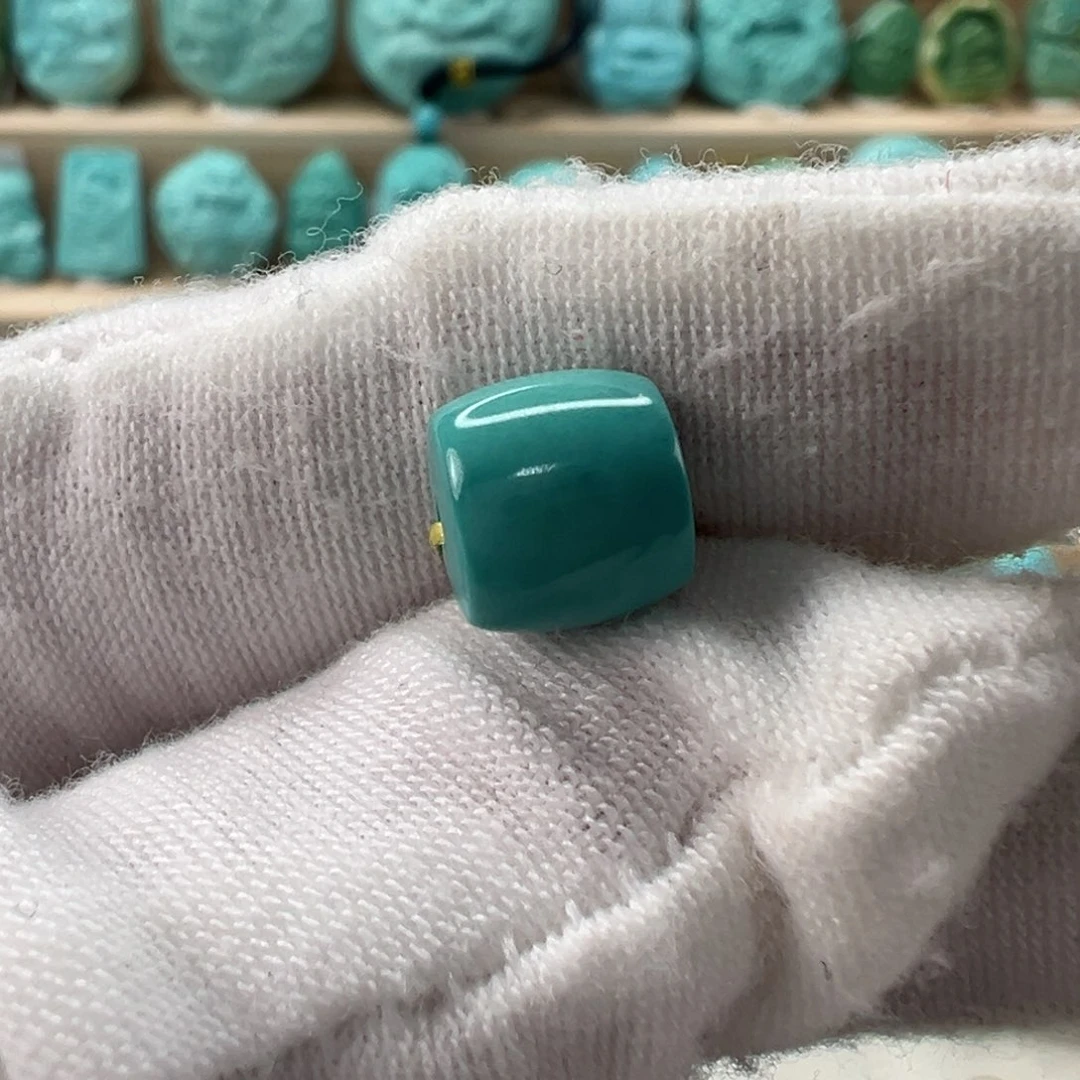 未镶嵌绿松石直切珠8.2x7.7mm