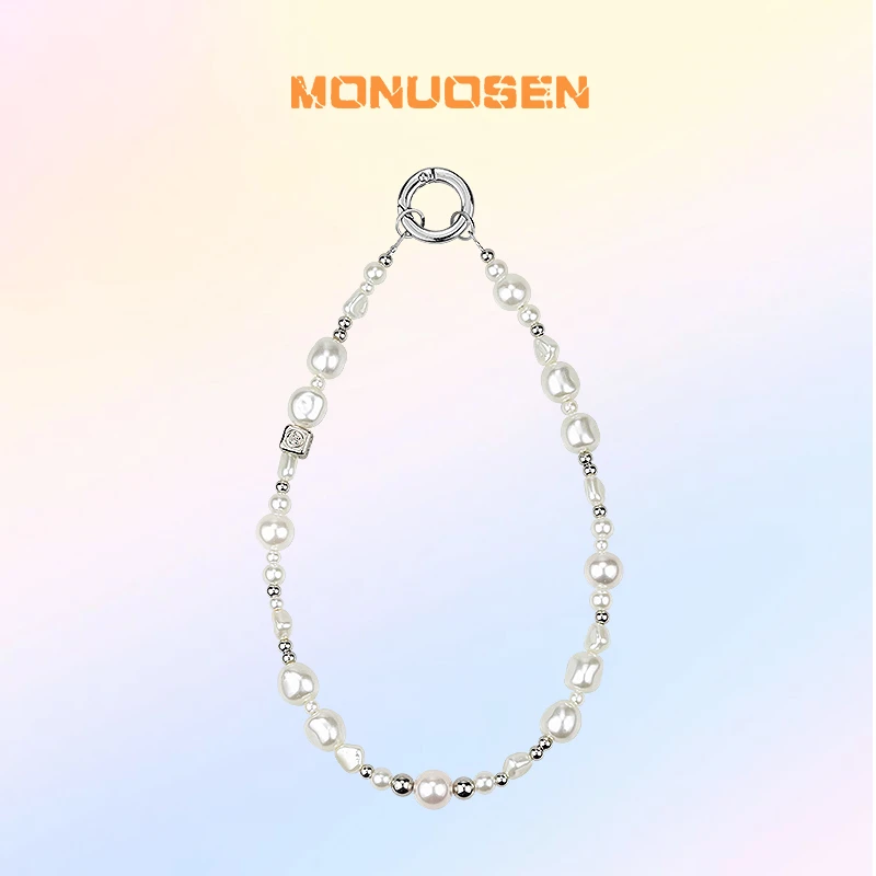 【珍链雅韵】手机链手工C女款通用短款手提防丢创意钥匙扣ins个性