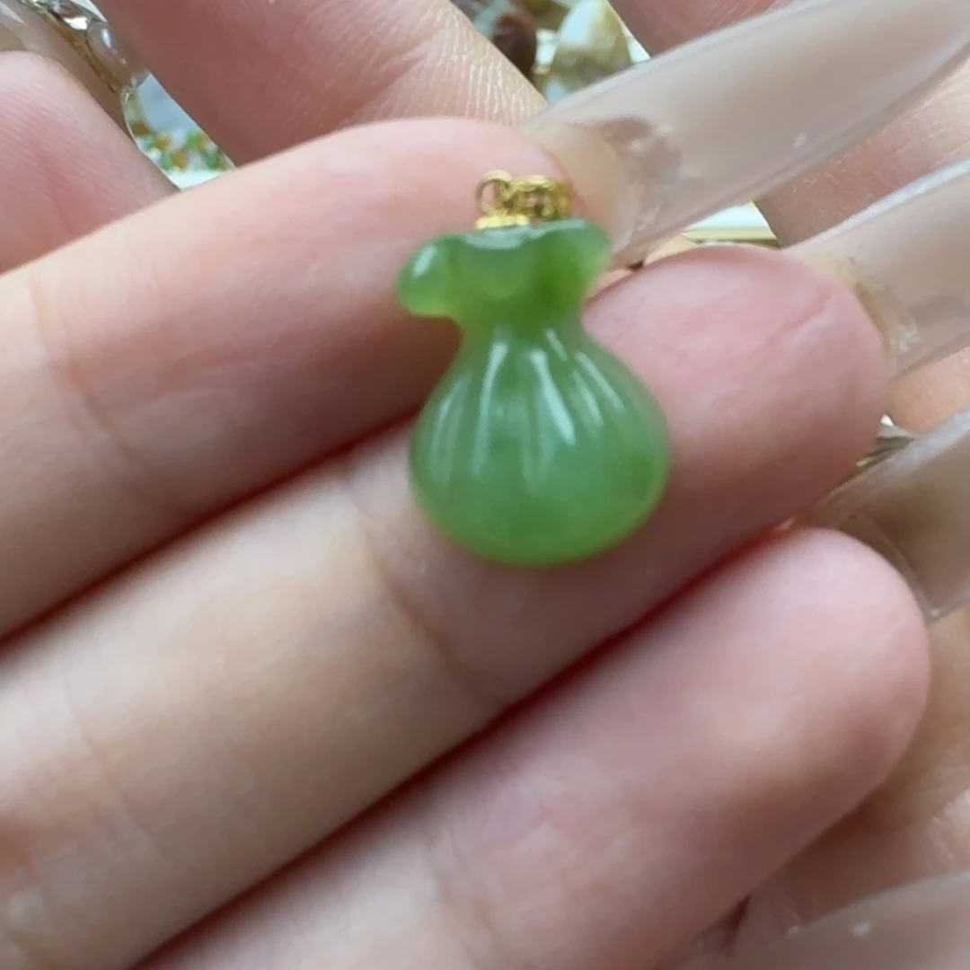 手链18K金镶嵌和田玉