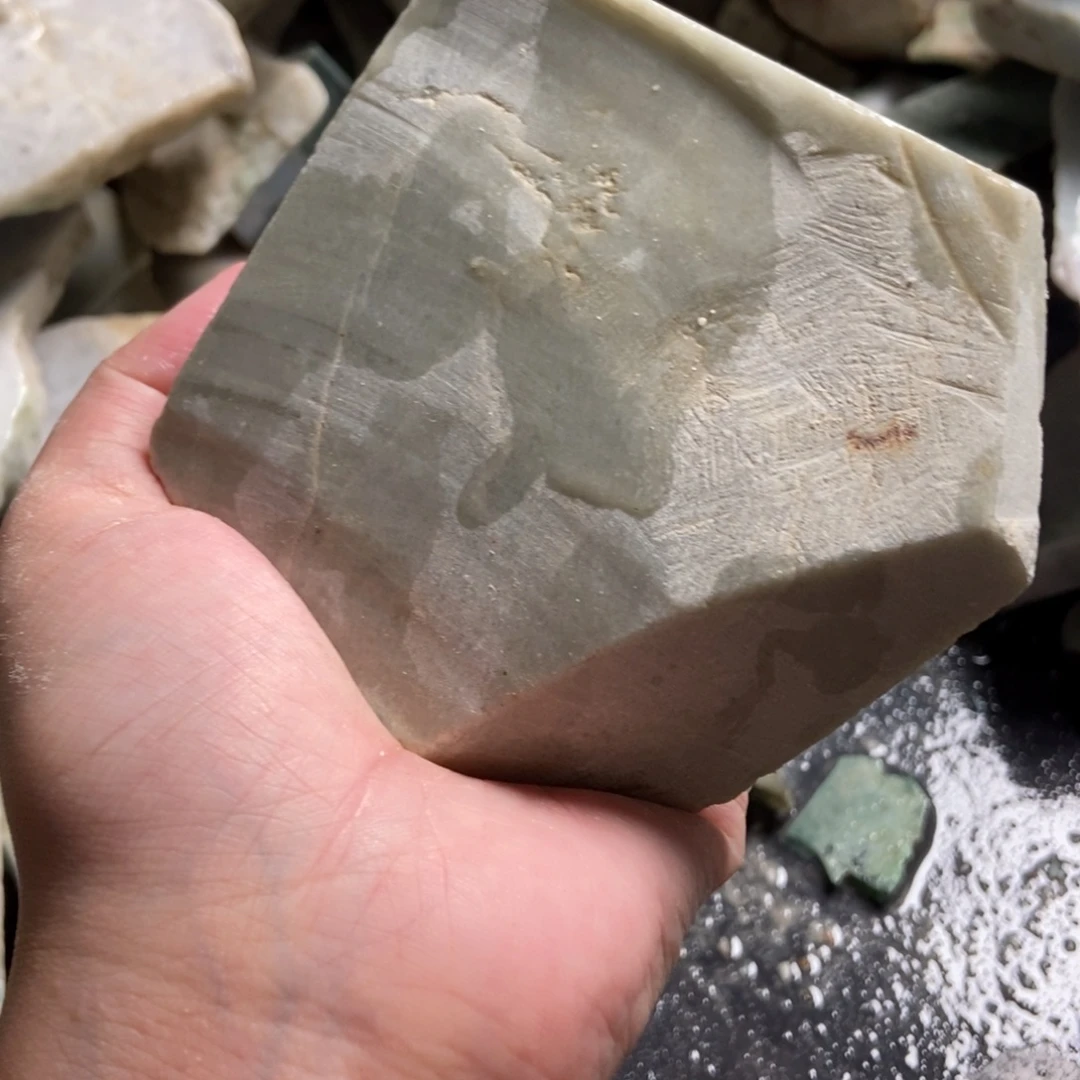 翡翠未镶嵌挂件天然翡翠
