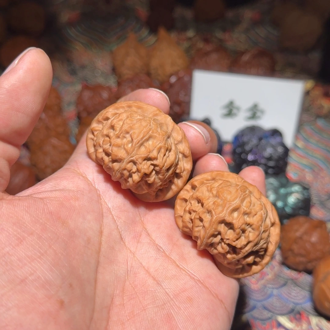 把件核桃1757宫灯，尺寸43 39 32