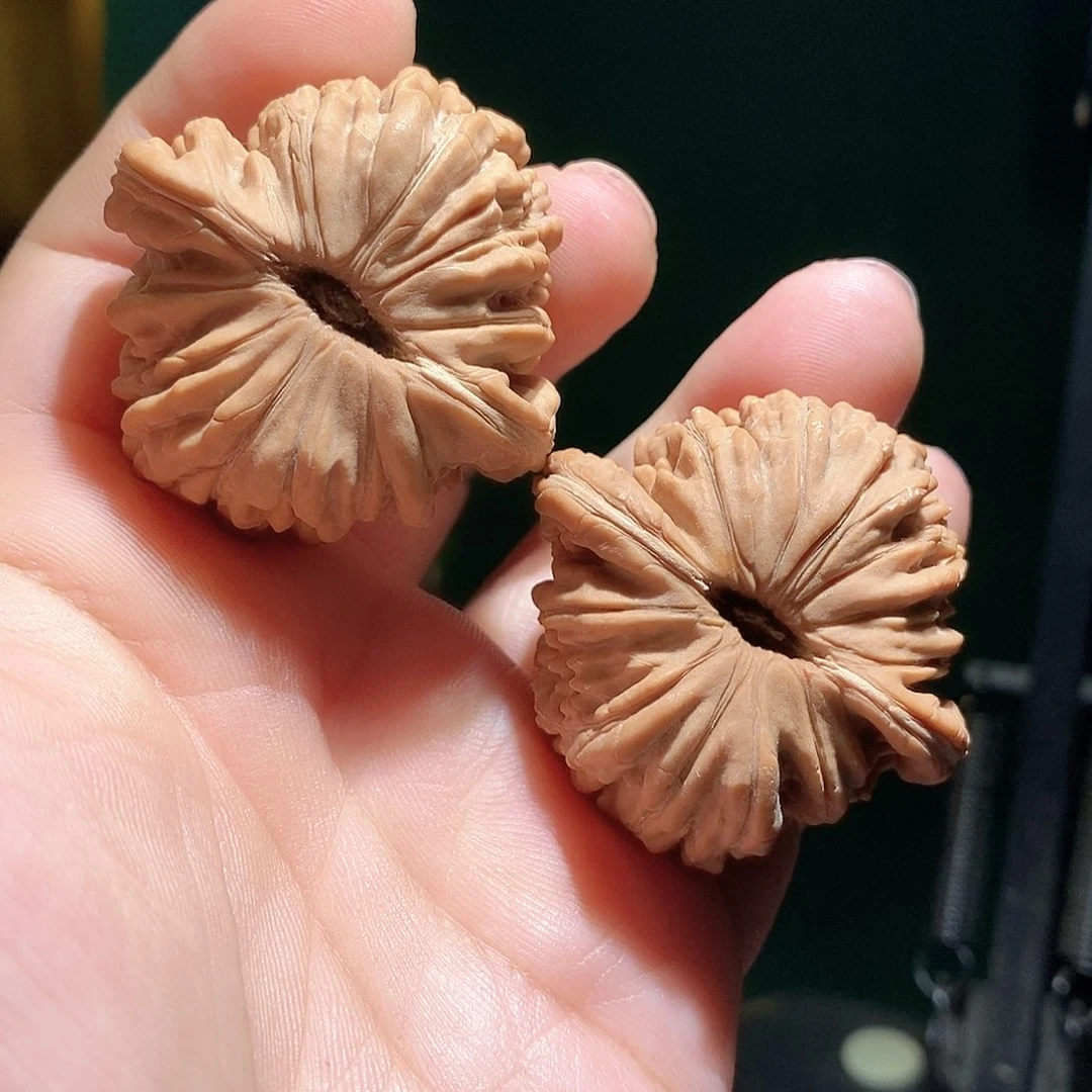 文玩核桃把件45平谷四座楼全品