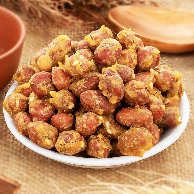 【新疆贝姐】云程蛋清花生300g/袋香脆油炸咸香酥脆休闲零食下酒菜