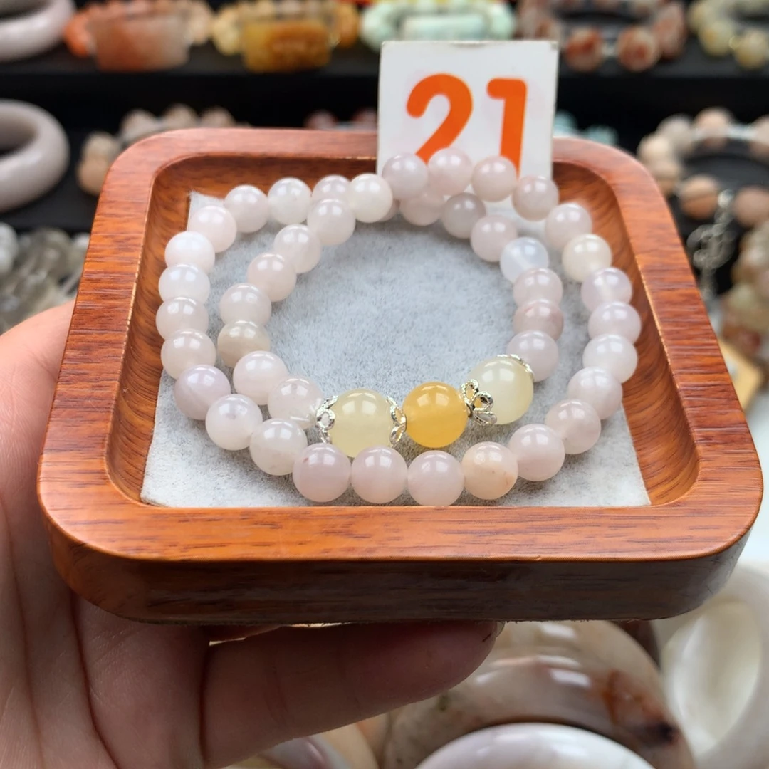 石英质玉手链未镶嵌