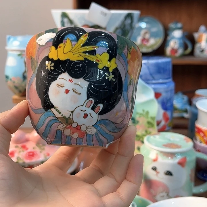 陶景德镇釉下手绘陶瓷