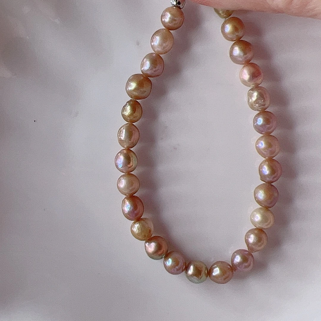 合金手绳淡水珍珠081