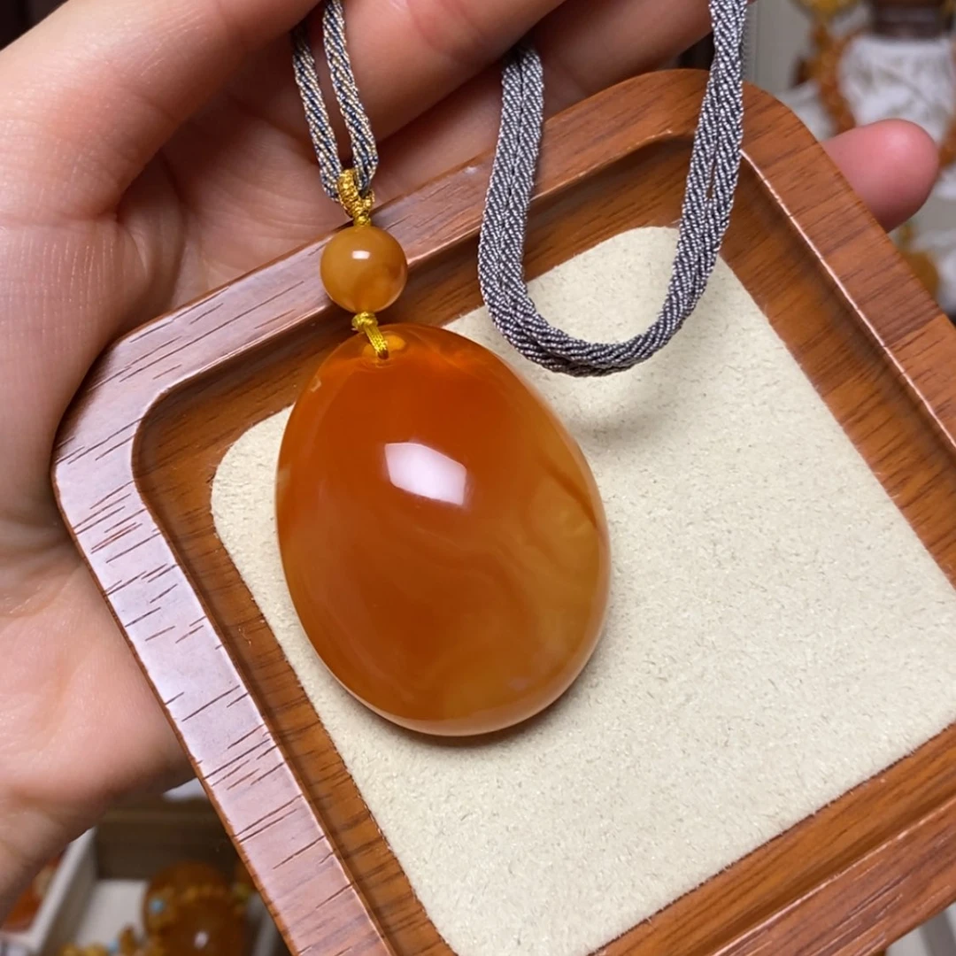 【闪购商品】蜜蜡颈饰未镶嵌项链
