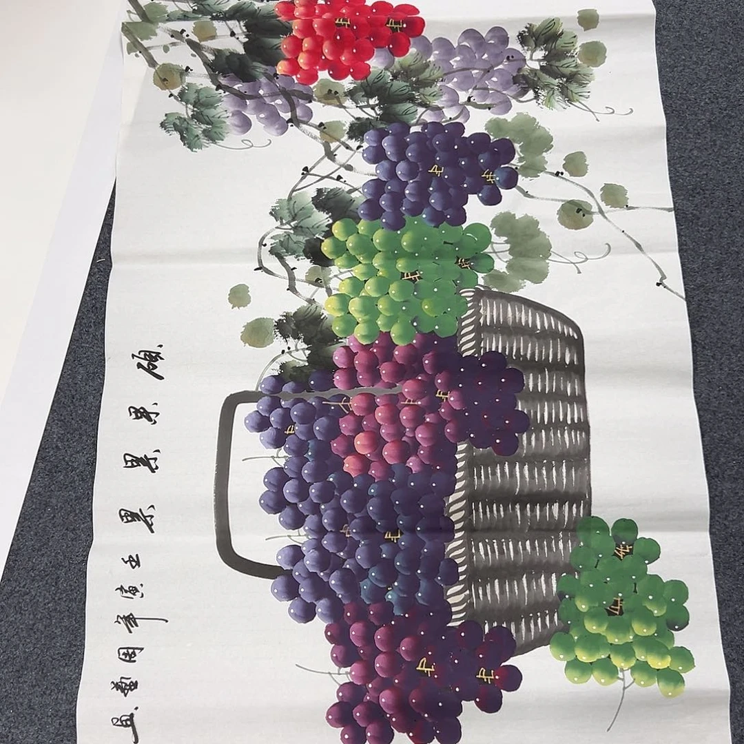 国画国画作品宣纸纯手绘