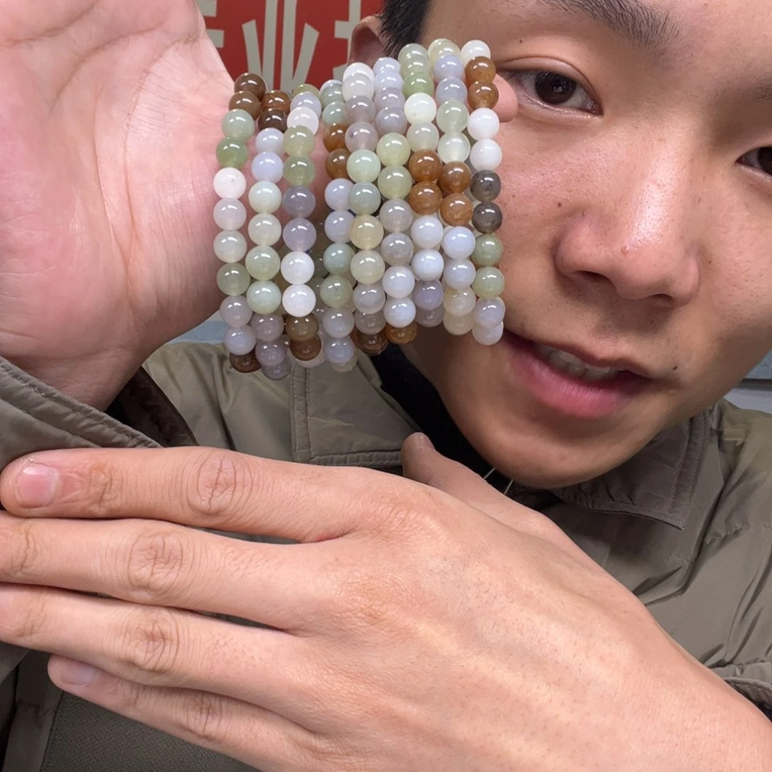 和田玉颈饰未镶嵌多样性拍一发一多宝手串卡8