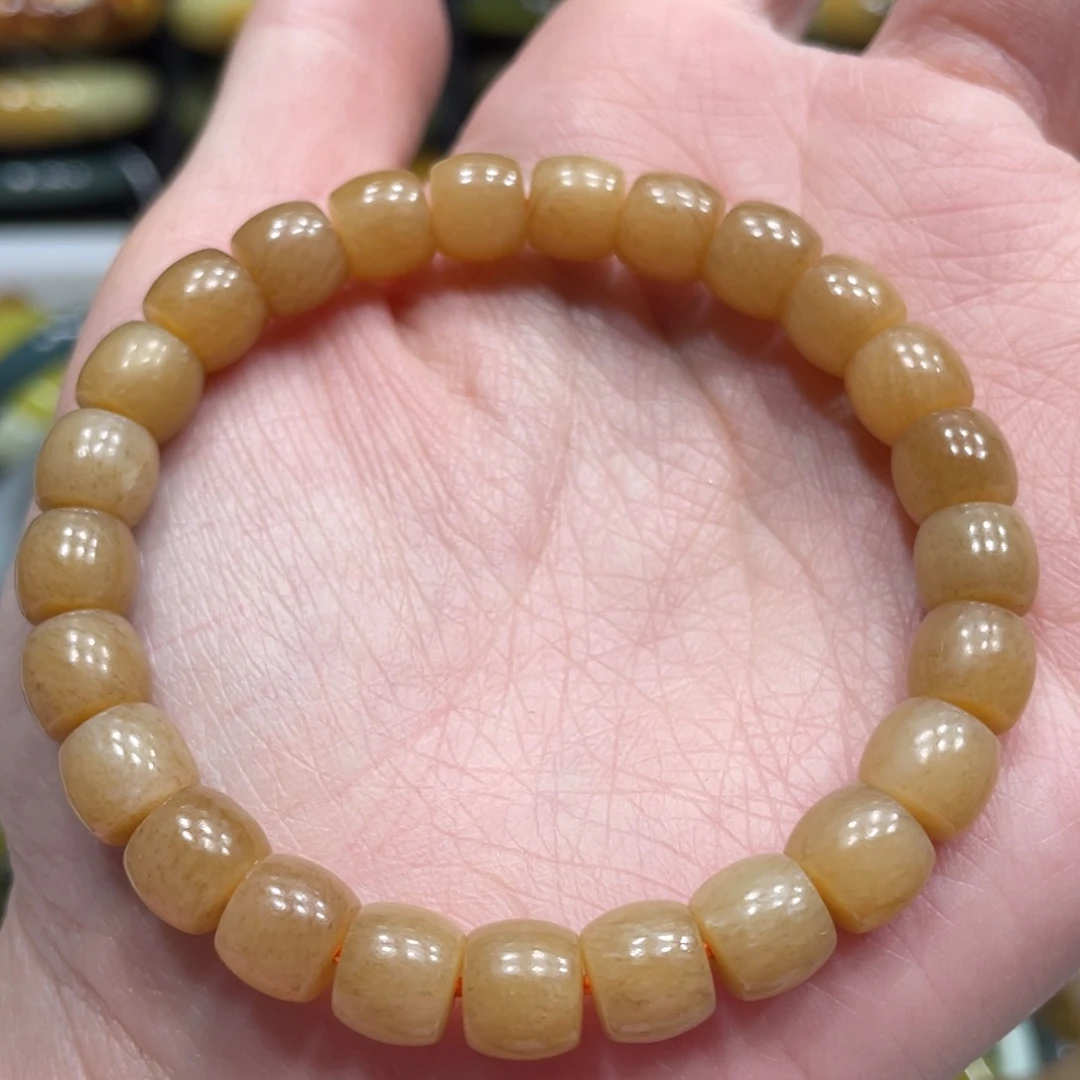 和田玉手串未镶嵌