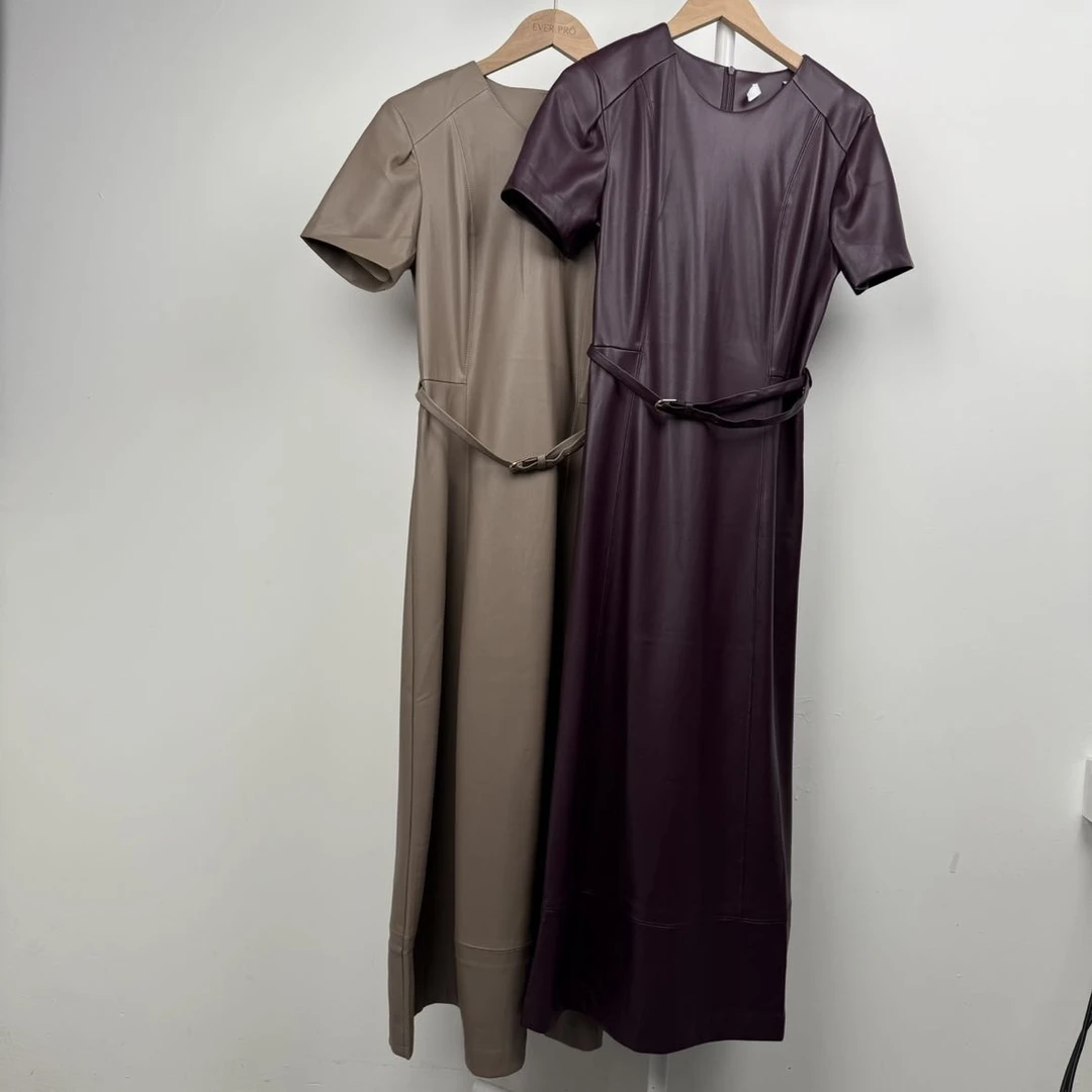 5085轻奢女装连衣裙女装休闲吊带连衣裙夏季百搭裙显瘦时尚长裙