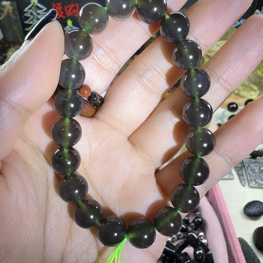 天狼星猫眼手串10咪单圈